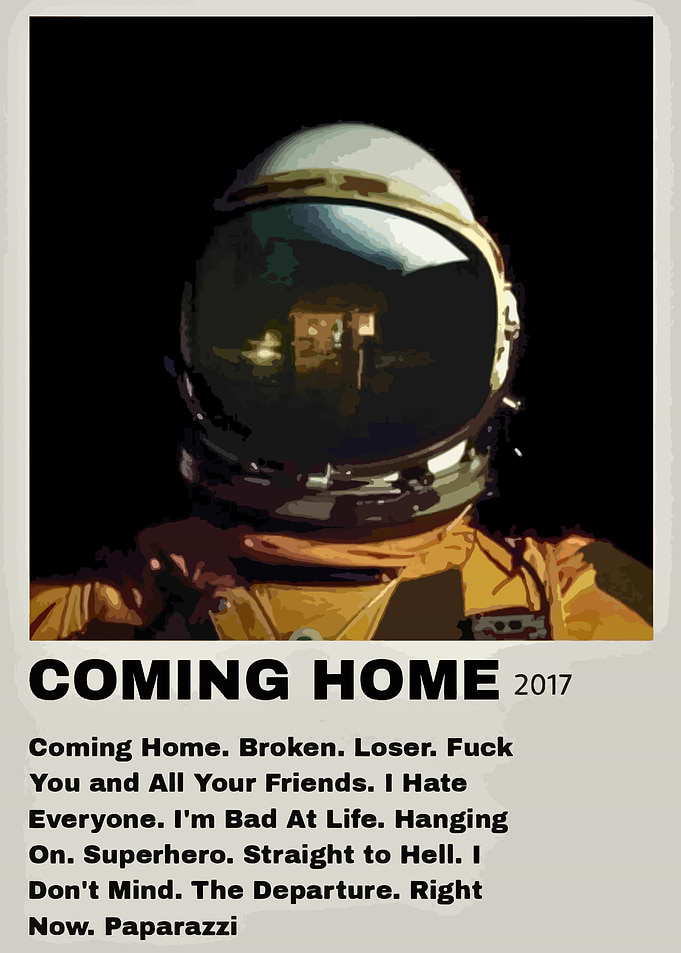 Coming Home 2017 Astronaut Poster