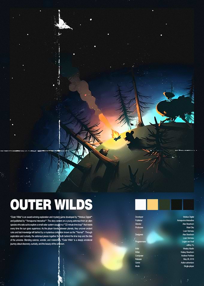 Outer Wilds Game Poster
