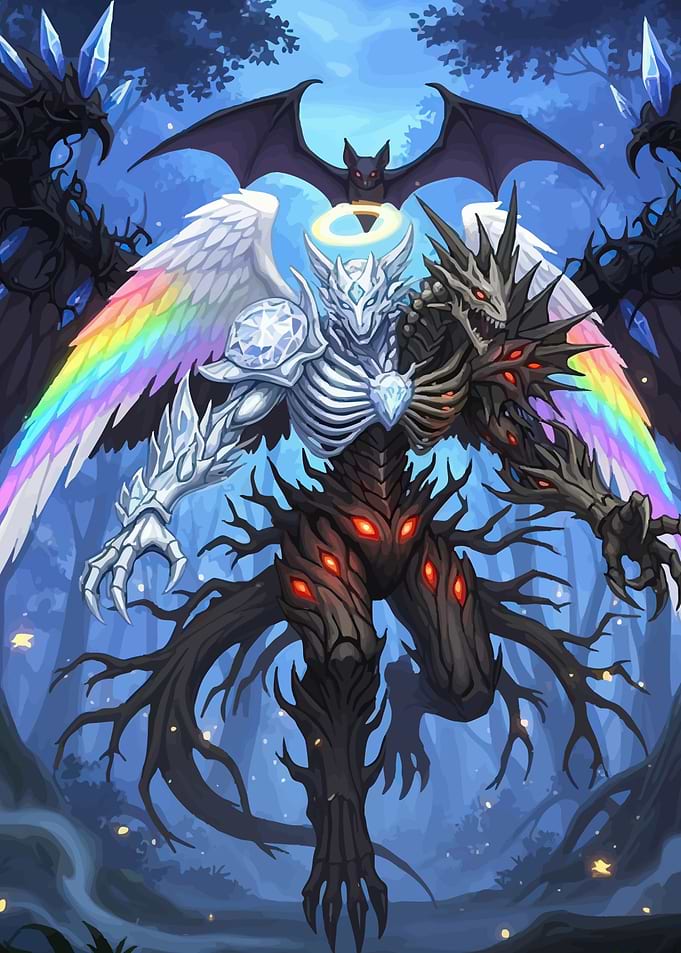 Dual Nature Fantasy Creature