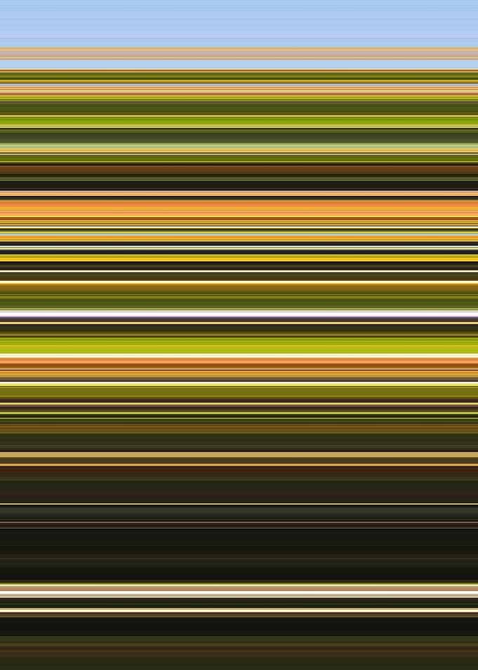 Abstract Horizontal Stripes