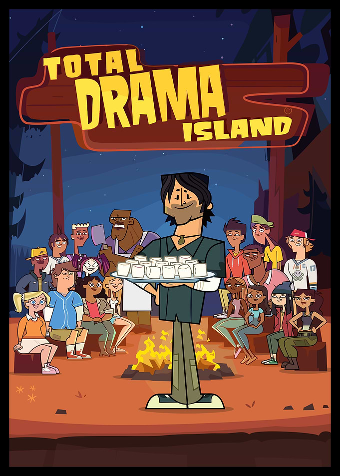 Total Drama Island Campfire Scene