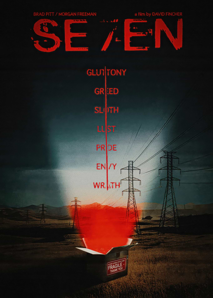 Seven Movie Poster Art