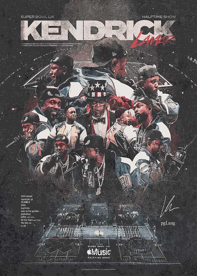 Kendrick Lamar Super Bowl LVI Halftime Show