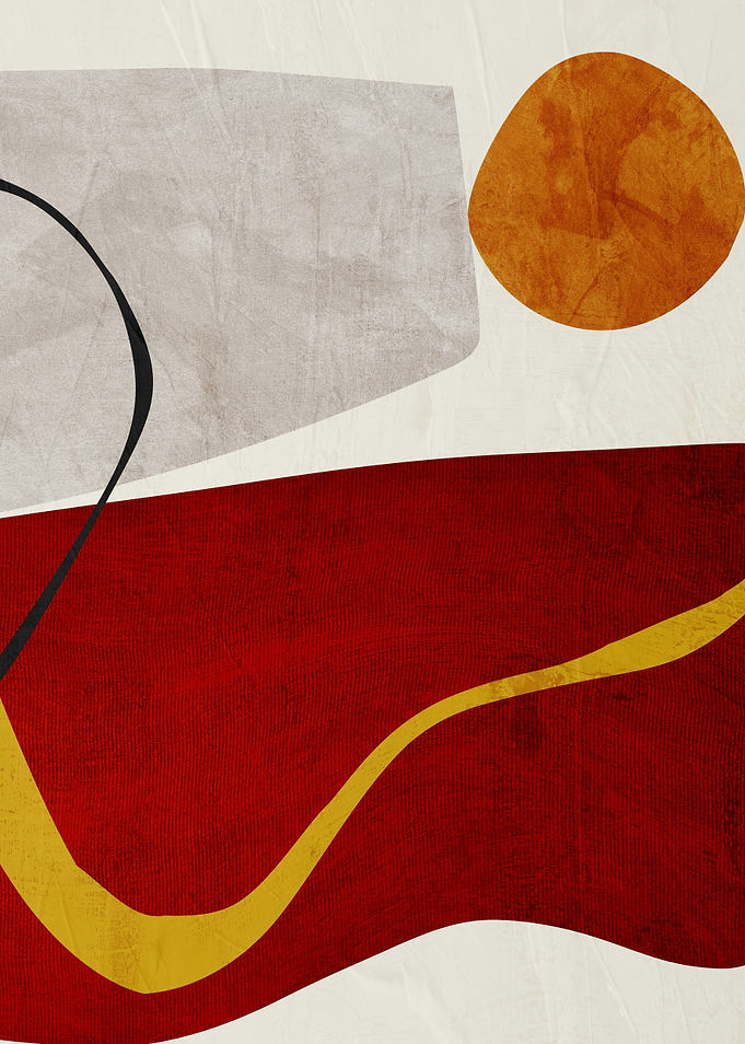 Abstract Geometric Shapes Art