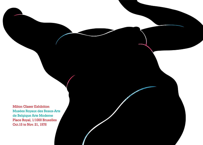 Milton Glaser Exhibition Poster