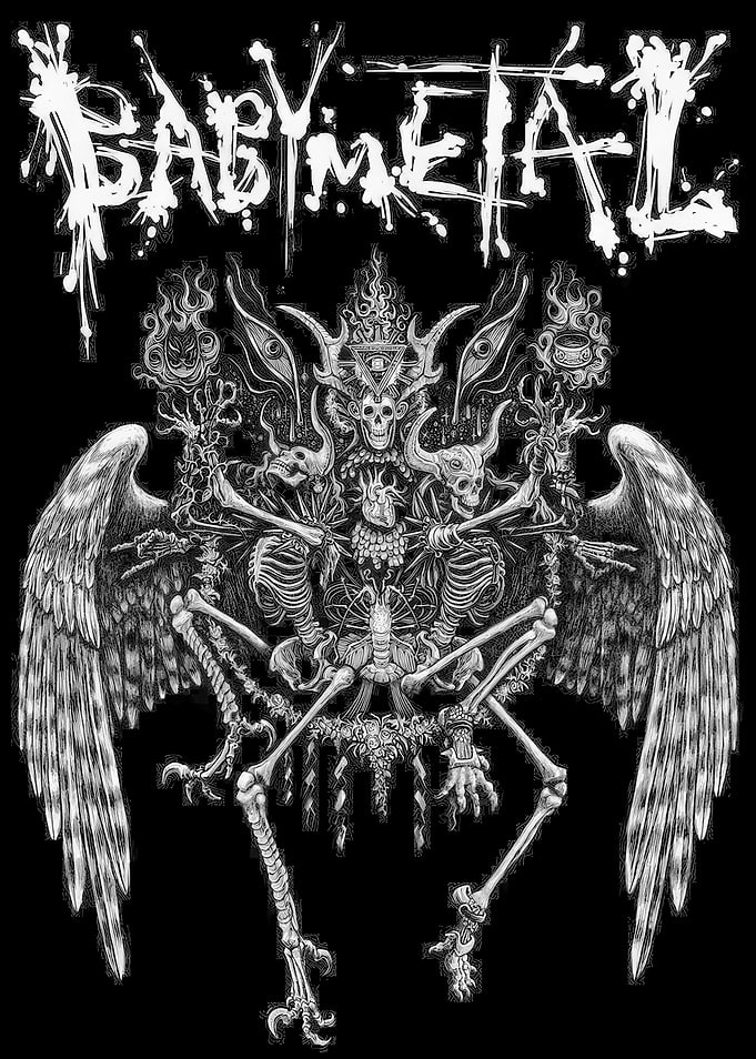 BABYMETAL Dark Fantasy Art
