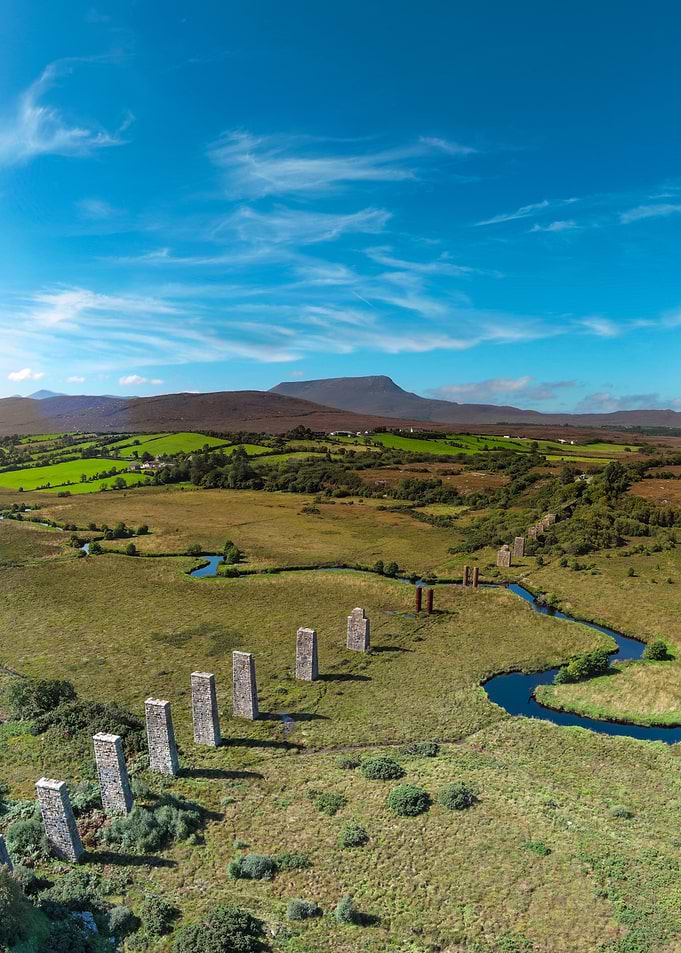 Irish Landscape with Standing Stones