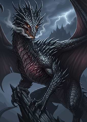 Dragon Red Eyes