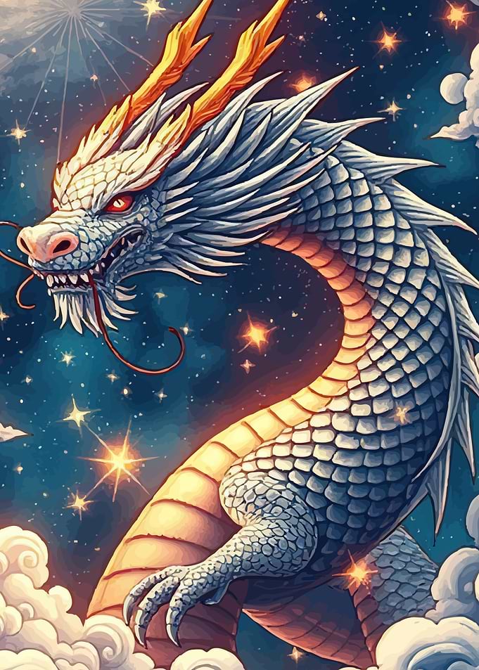 Celestial Dragon Starry Sky