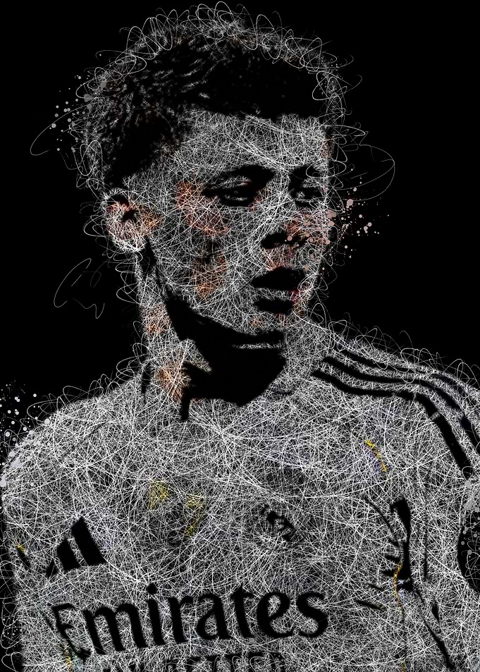 Arda Guler Abstract Portrait
