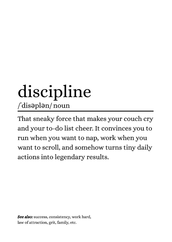 Discipline Definition