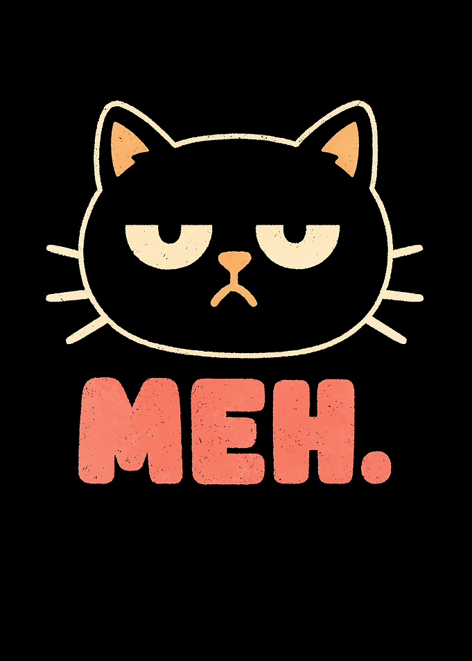 Grumpy Cat Meh