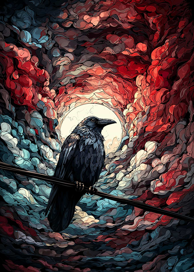 Raven on a Wire