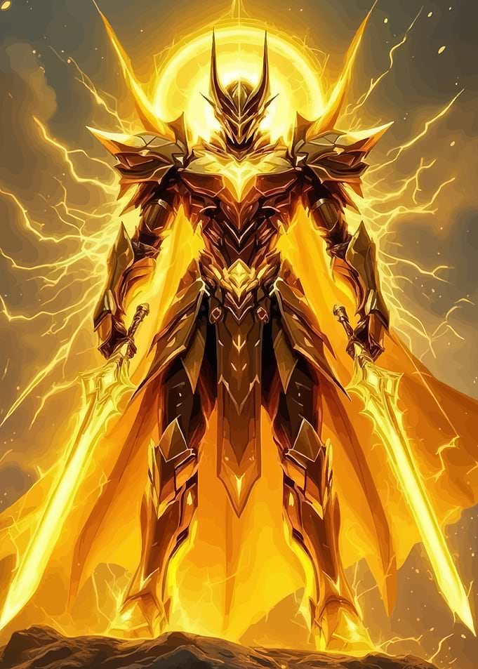 Armored Warrior Swords