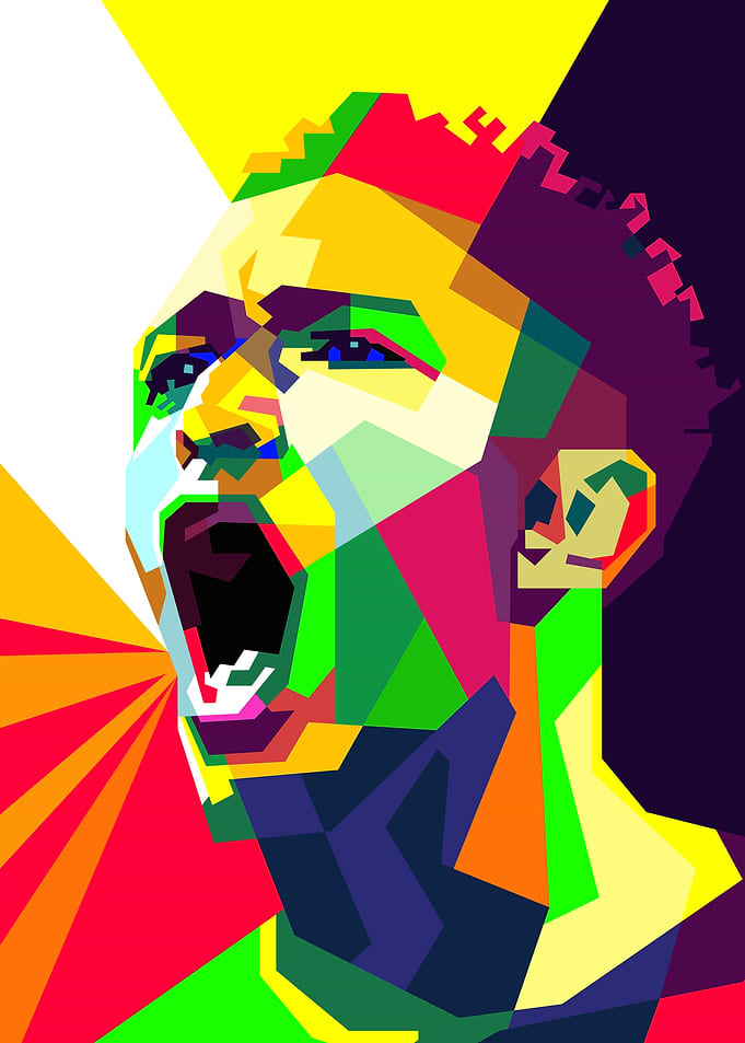 Trending Football Pop Art