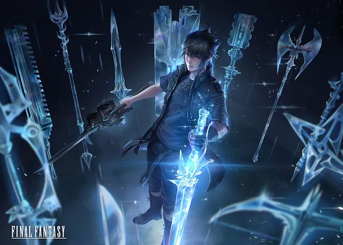 Final Fantasy Noctis Lucis Caelum Artwork