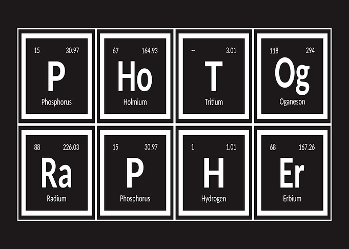Periodic Table Elements: Photographer