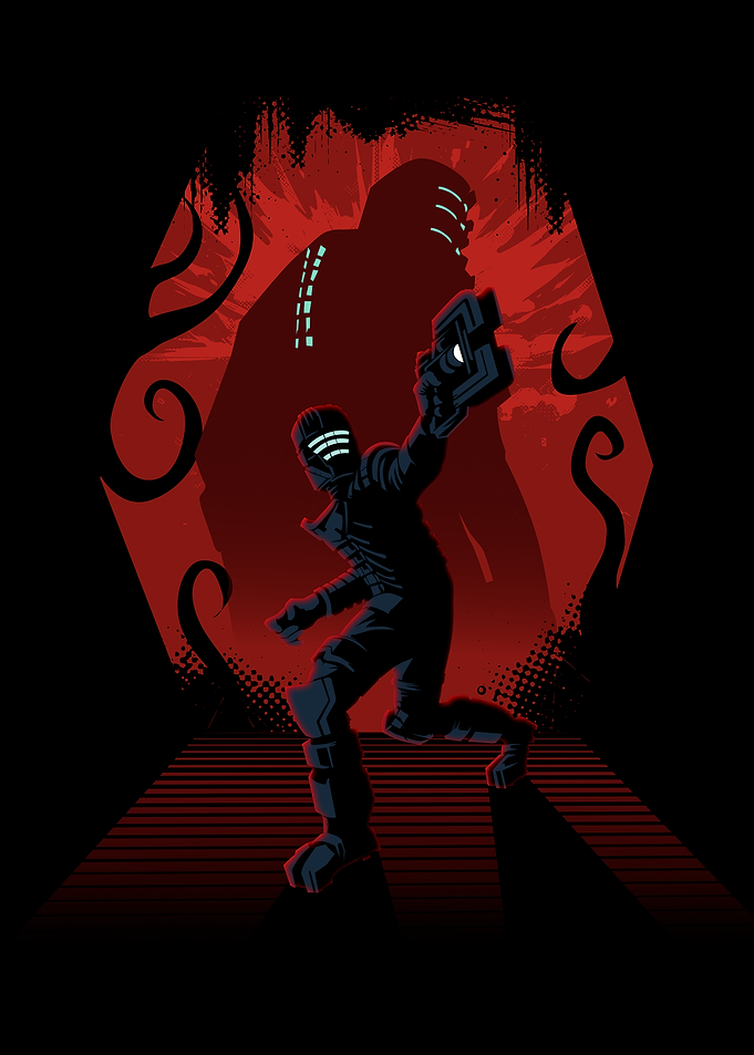Dead Space Isaac Clarke Illustration