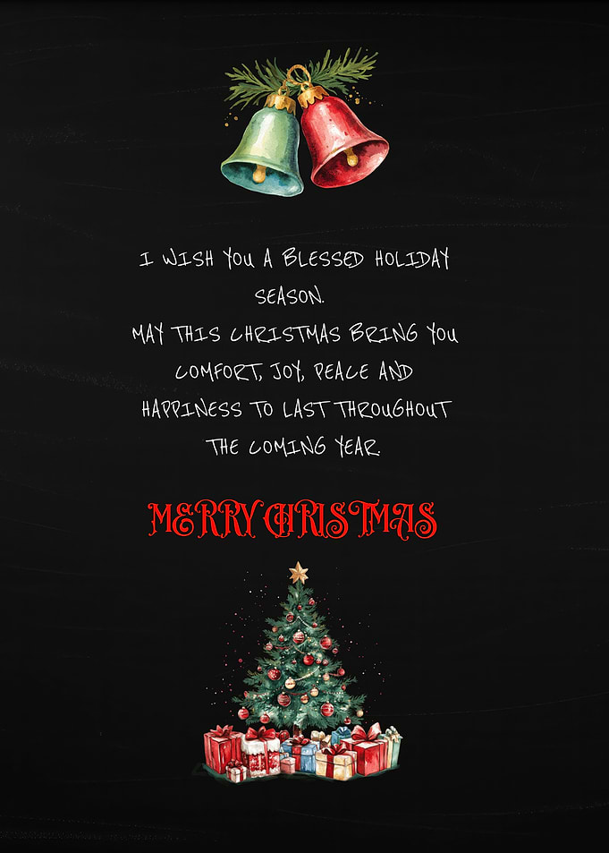 Merry Christmas Holiday Season Greeting
