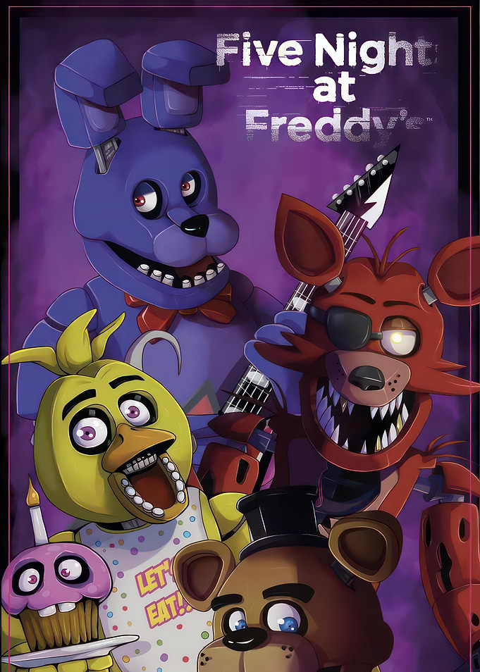 Five Nights at Freddy's characters artwork