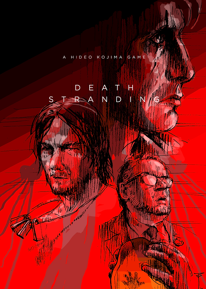 Death Stranding Game Art