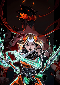 Hades Game Fanart: Zagreus and Melinoe