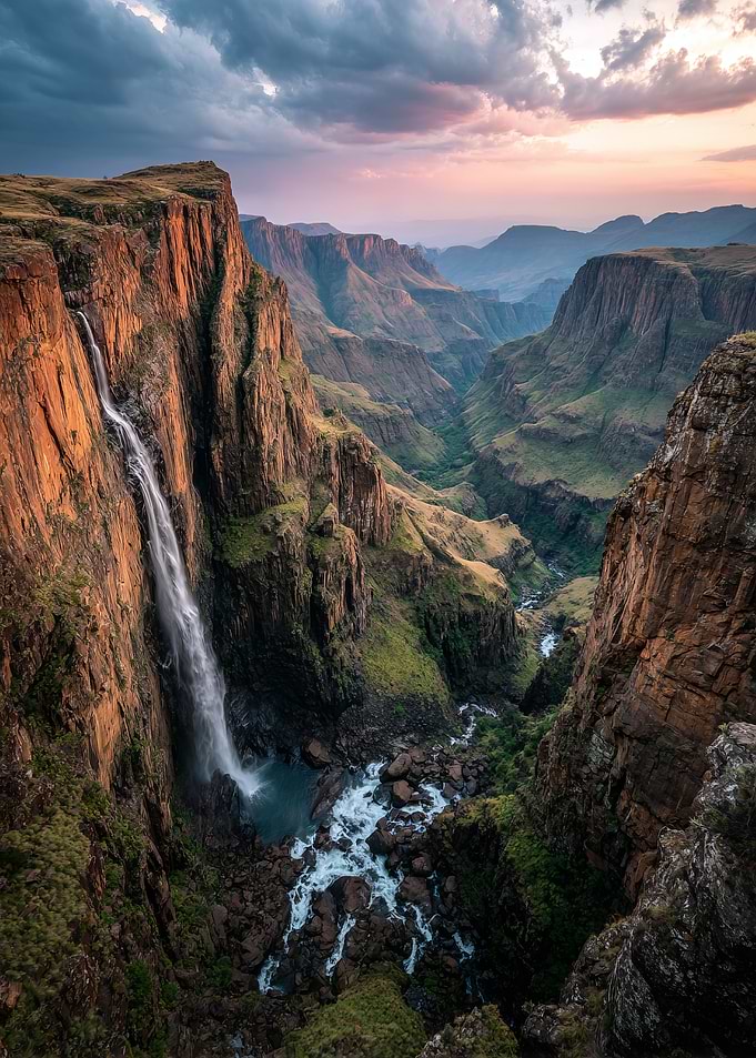 Tugela Falls Waterfall