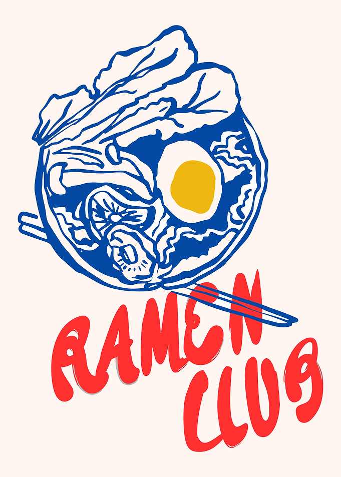 Ramen Club Illustration