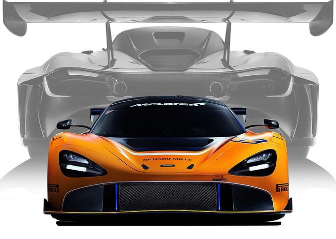 McLaren Race Car poster