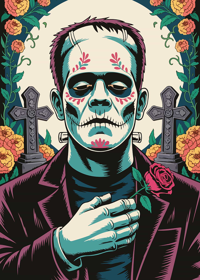 Monster - Dia de los Muertos