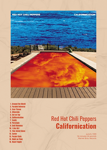 Red Hot Chili Peppers Californication Album