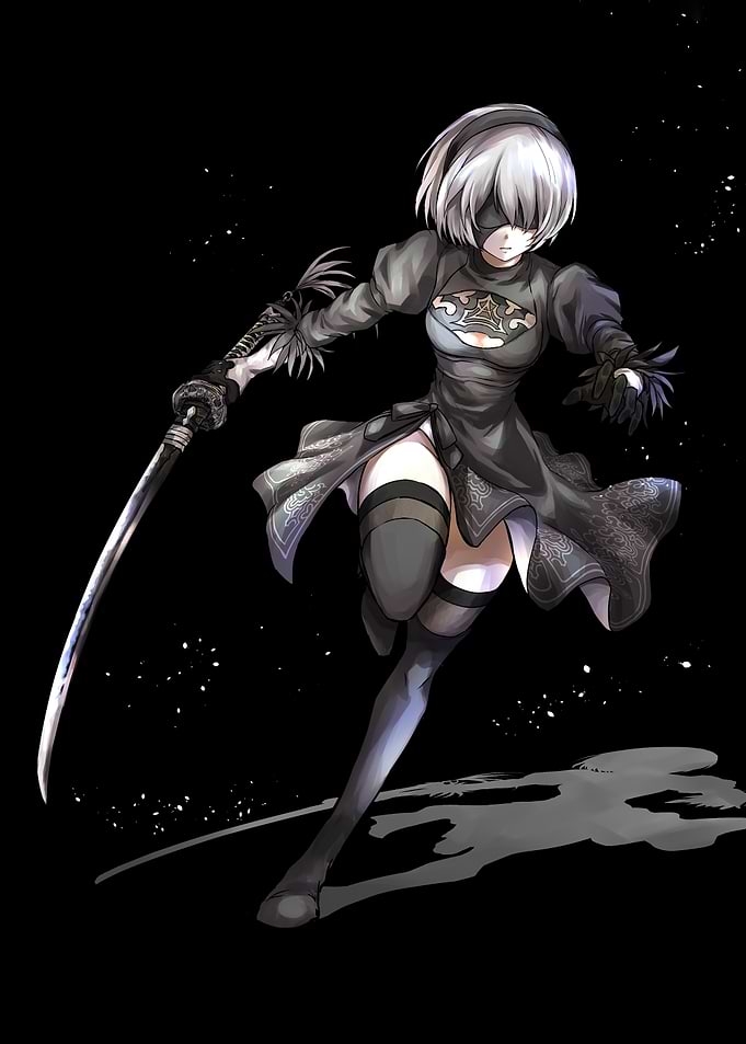 2B Nier Automata Fanart