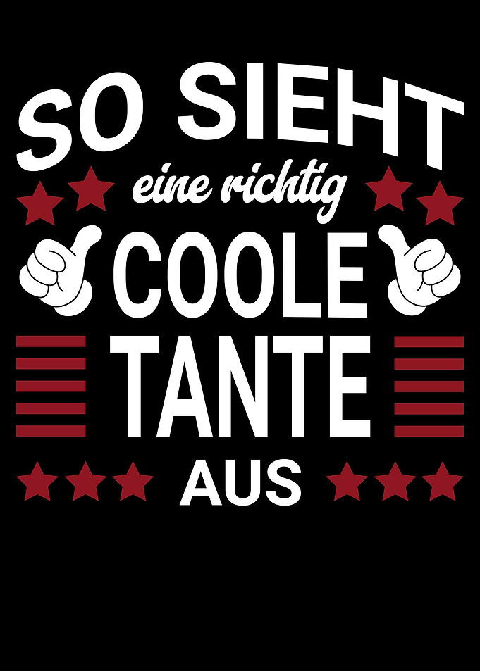 So sieht eine coole Tante aus