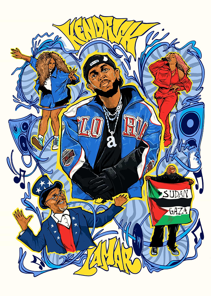 Kendrick Lamar Illustration