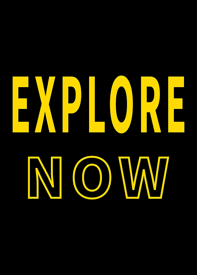 Explore Now Typography
