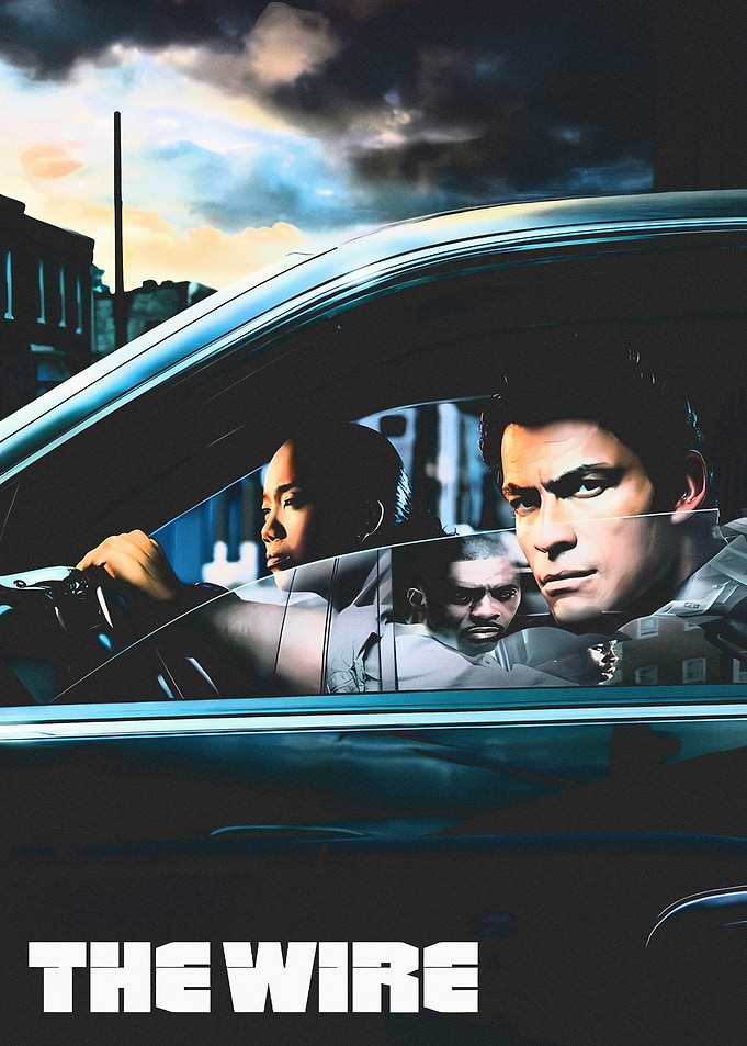 The Wire TV Series Poster