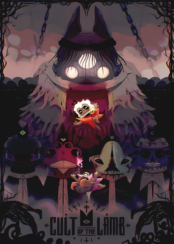 Cult of the Lamb Game Poster
