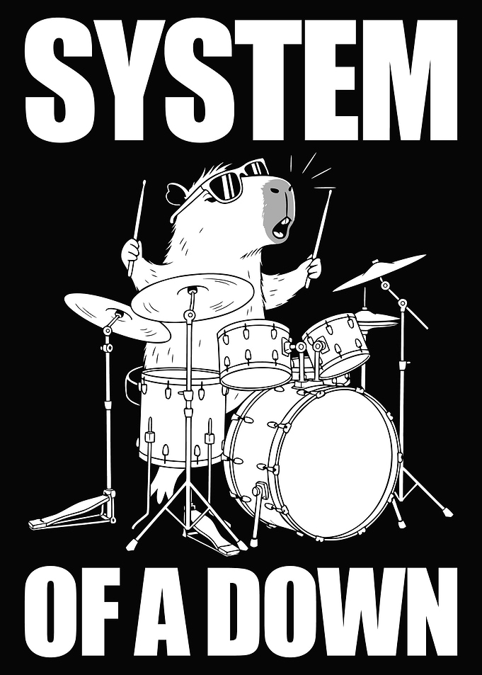 Capybara Drummer System of a Down