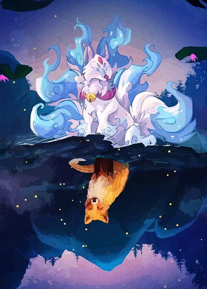 Nine-tailed Fox Reflection