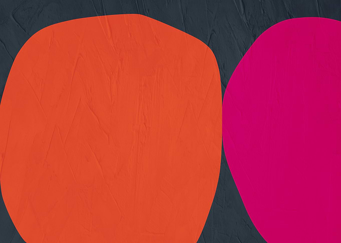 Abstract Shapes on Textured Background