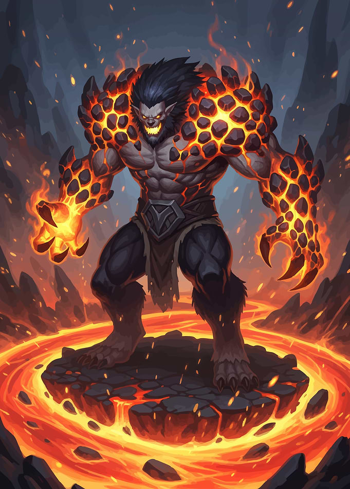 Lava Monster