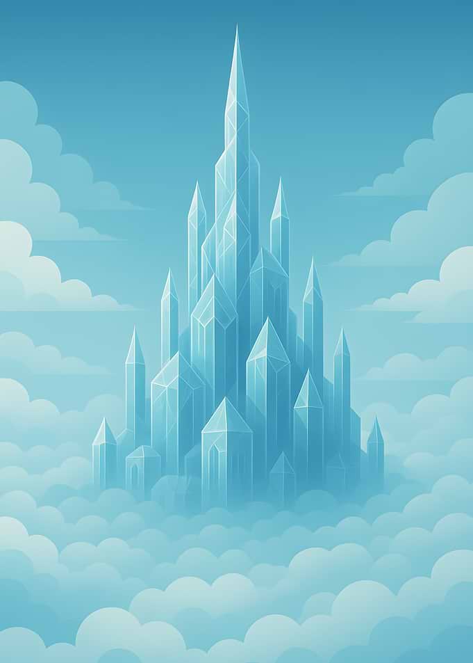Crystal Castle in the Clouds