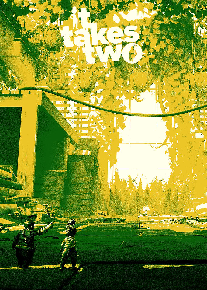 It Takes Two game cover art
