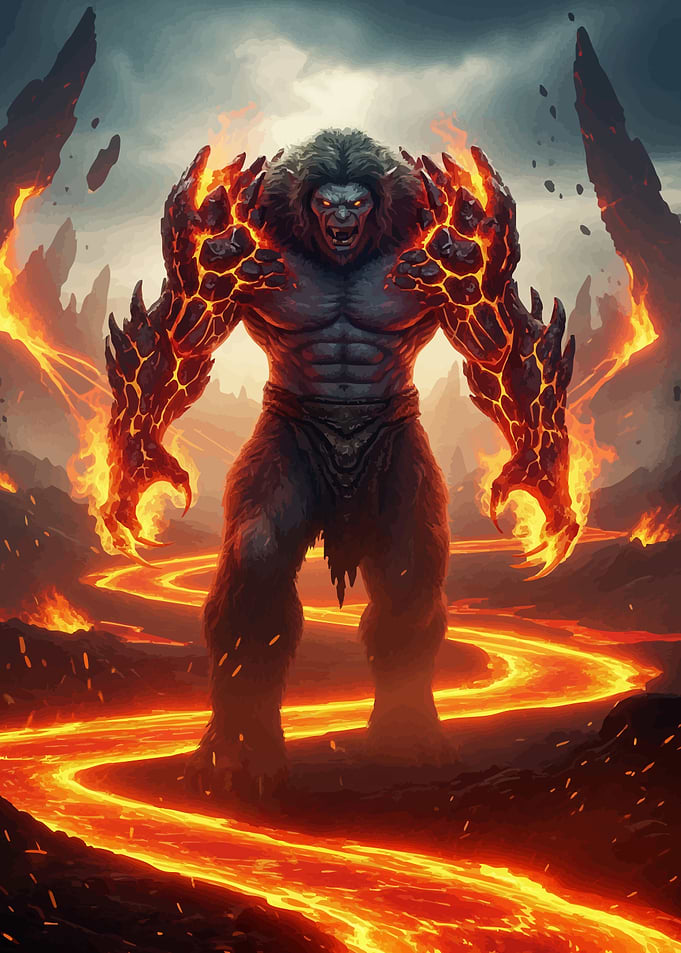Lava Monster