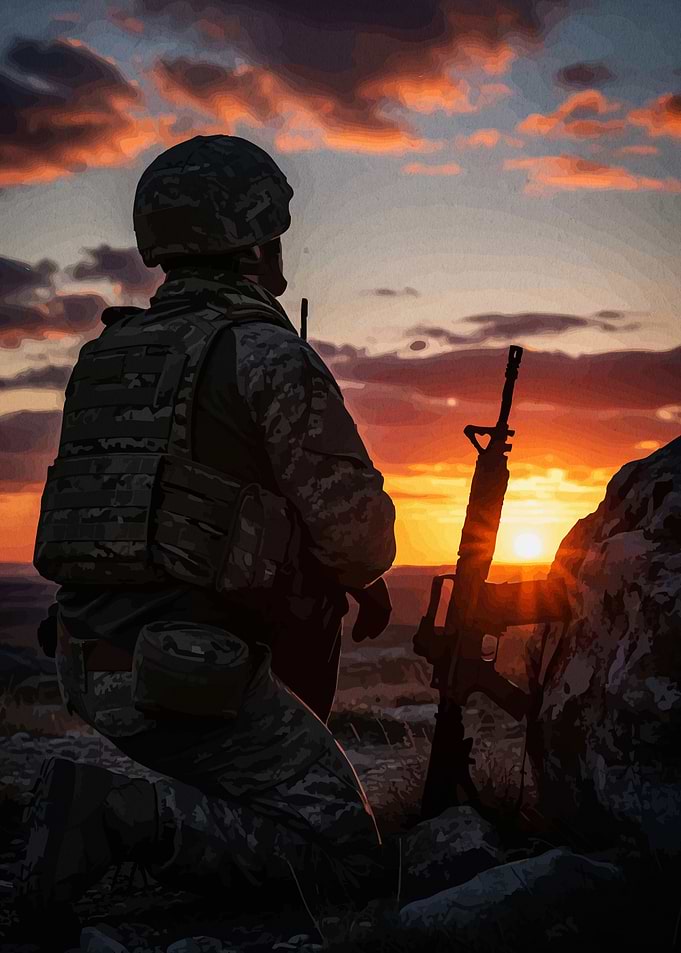 Soldier Sunset