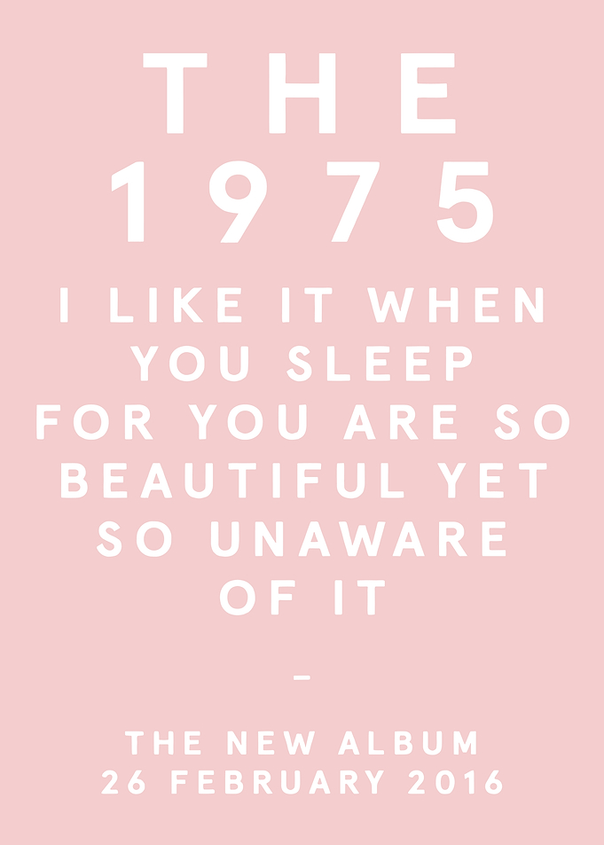 The 1975 Album Cover