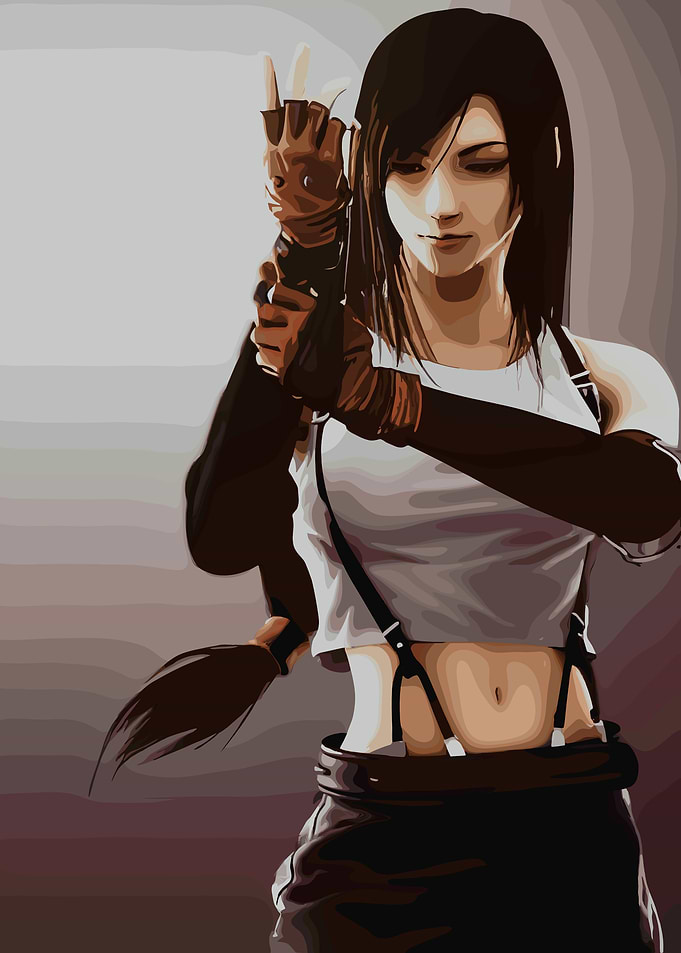 Tifa Lockhart Illustration
