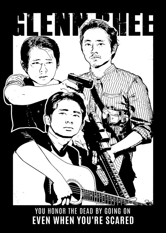 Glenn Rhee Tribute Poster