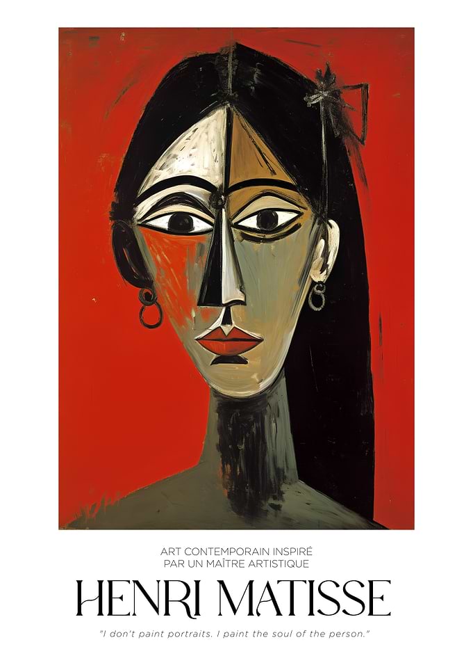 Henri Matisse Portrait Painting