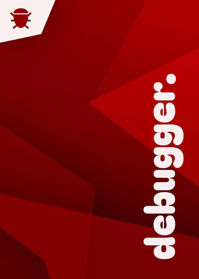 Debugger Abstract Red